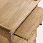 Mesa de Cabeceira em madeira natural - Image 2